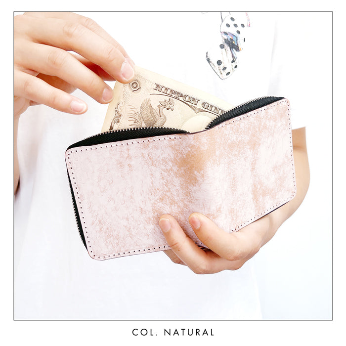 財布の百貨店公式】イタリア産 本革 マルゴーフォグ ラウンド型 二