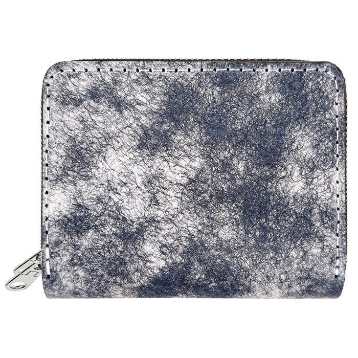 【財布の百貨店公式】 蛇腹 ダブルファスナー 財布 イタリア産 本革 マルゴーフォグ カード収納 ミニ財布 小さい財布 使いやすい 牛革 革財布 ラウンド型財布 イタリアンレザー 【安心の返品保証付き】