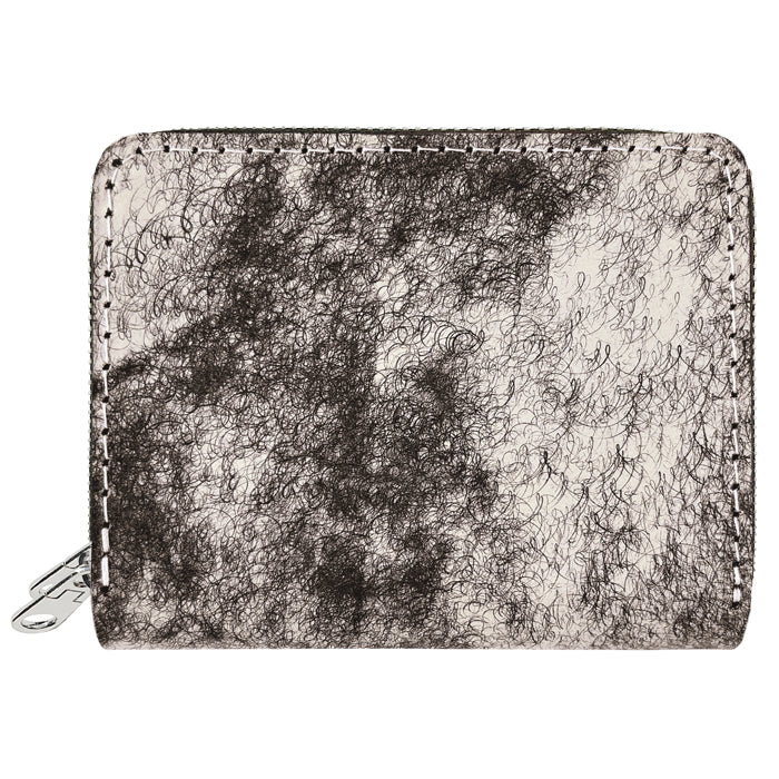 【財布の百貨店公式】 蛇腹 ダブルファスナー 財布 イタリア産 本革 マルゴーフォグ カード収納 ミニ財布 小さい財布 使いやすい 牛革 革財布 ラウンド型財布 イタリアンレザー 【安心の返品保証付き】