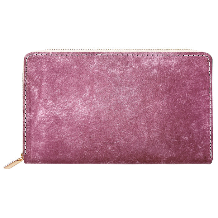 【財布の百貨店公式】 通帳も入る長財布 イタリア製 本革 マヤベリー マルチケース 本革 パスポート 母子手帳 ケース 大容量 多機能 ラウンドファスナー レディース メンズ イタリアンレザー 【安心の返品保証付き】