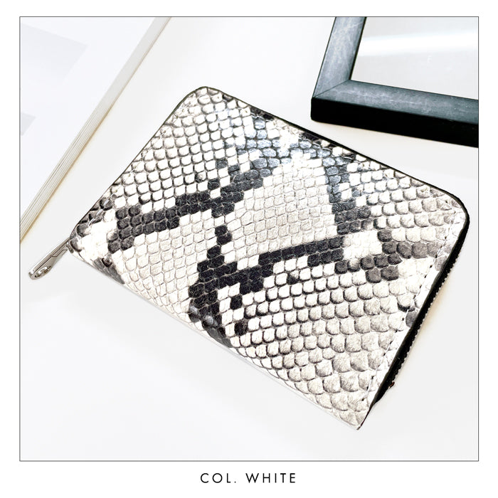 財布の百貨店公式】 財布 ミニ財布 本革 ダイヤモンド パイソン