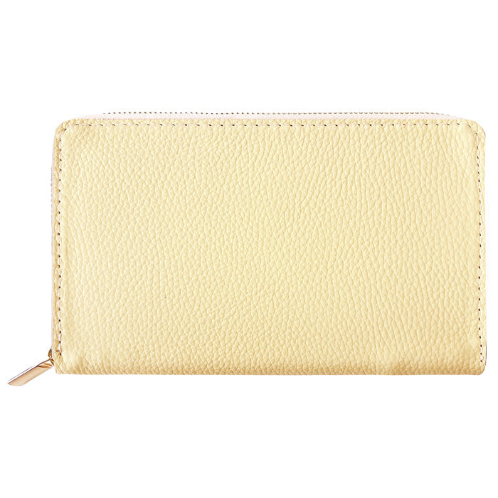 【財布の百貨店公式】 通帳も入る長財布 ニュアンスカラー マルチケース 本革 パスポート 母子手帳 ケース 大容量 多機能 ラウンドファスナー レディース 【安心の返品保証付き】