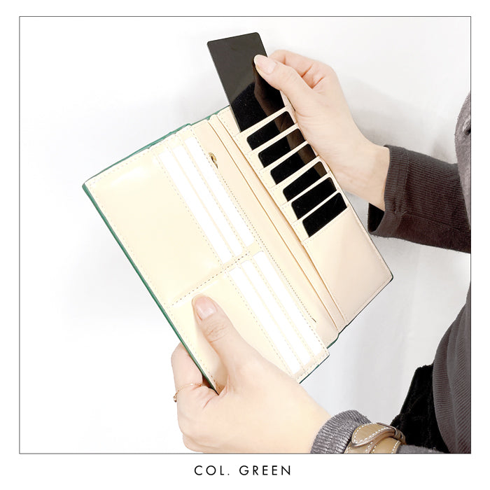 【財布の百貨店公式】 本革 オオツカ 長財布 二つ折り長財布 メンズ サイフ さいふ ウォレット 革 レザー カード収納 小銭入れ コインケース付き WL-D2-01 【安心の返品保証付き】